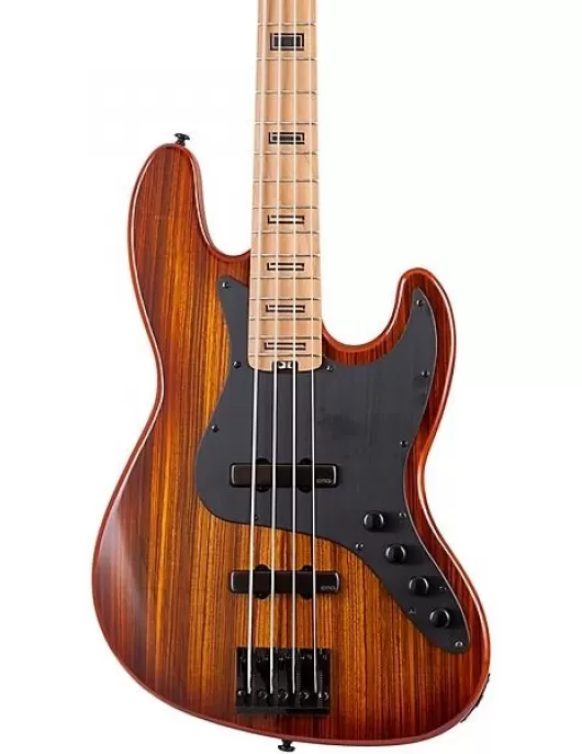 Schecter Guitar Research J-4 Exotic 4-String Electric Bass Vintage Sunburst