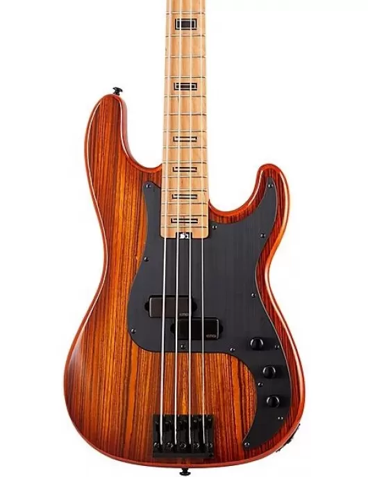 Schecter Guitar Research P-4 Exotic 4-String Electric Bass Vintage Sunburst
