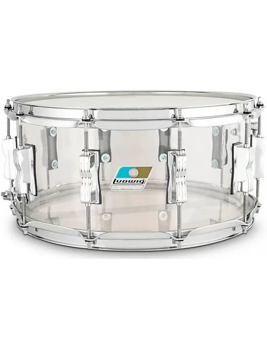 Ludwig Vistalite Snare Drum 14 x 6.5 in. Clear