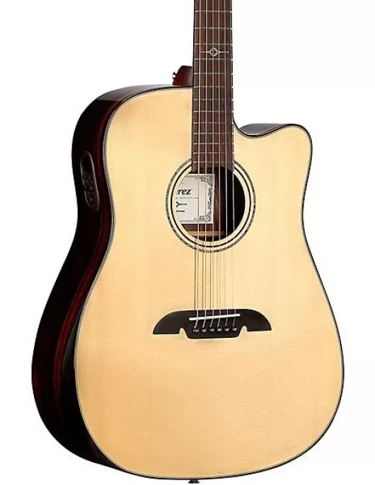Alvarez AED90CE Dreadnought Acoustic-Electric Guitar Natural