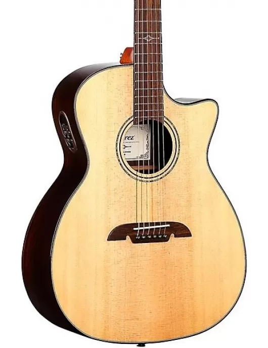 Alvarez AEG70CE Grand Auditorium Acoustic-Electric Guitar Natural