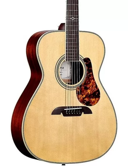 Alvarez MF60 Herringbone Folk-OM Acoustic Guitar Natural