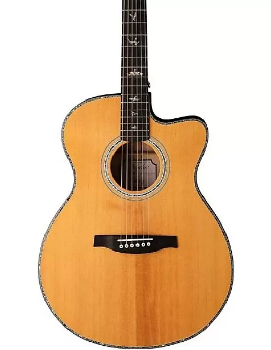 PRS SE A50E Angeles Acoustic Electric Guitar Black Gold