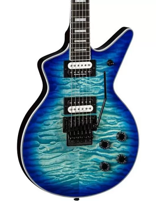 Dean Cadi Select Quilt Top Floyd Electric Guitar Ocean Burst