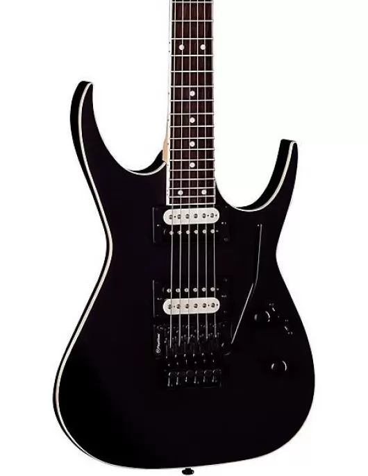 Dean Exile X With Floyd Rose Electric Guitar Black Satin