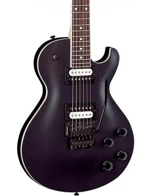 Dean Thoroughbred X With Floyd Electric Guitar Black Satin