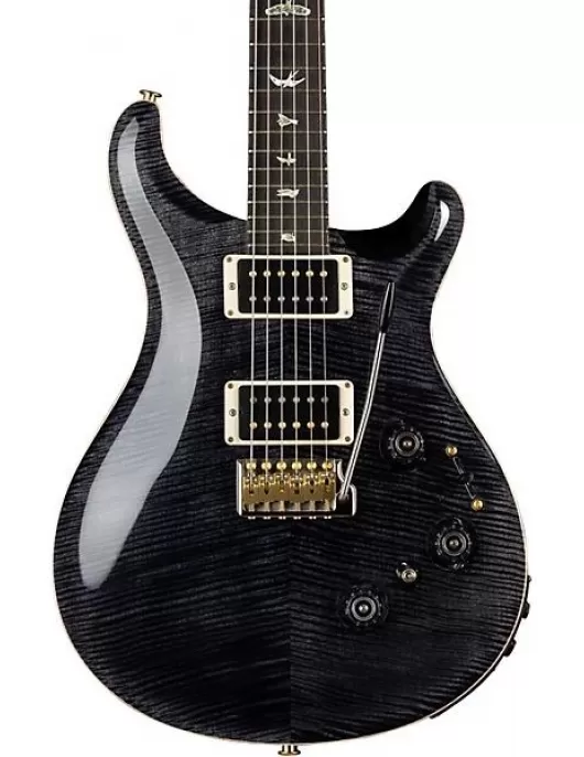 PRS Custom 24 Piezo 10-Top Electric Guitar Gray Black