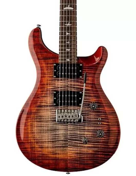 PRS SE Custom 24-08 Electric Guitar Charcoal Cherry Burst