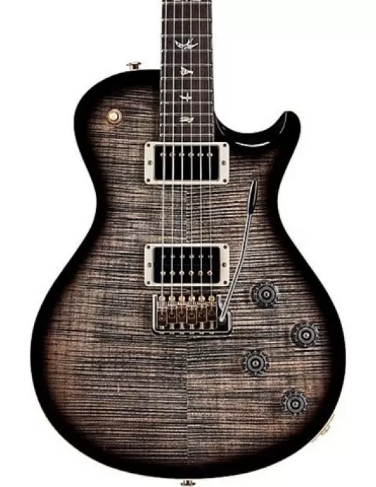 PRS Tremonti with Pattern Thin Neck and Tremolo Bridge Ten Top Electric Guitar Charcoal Burst