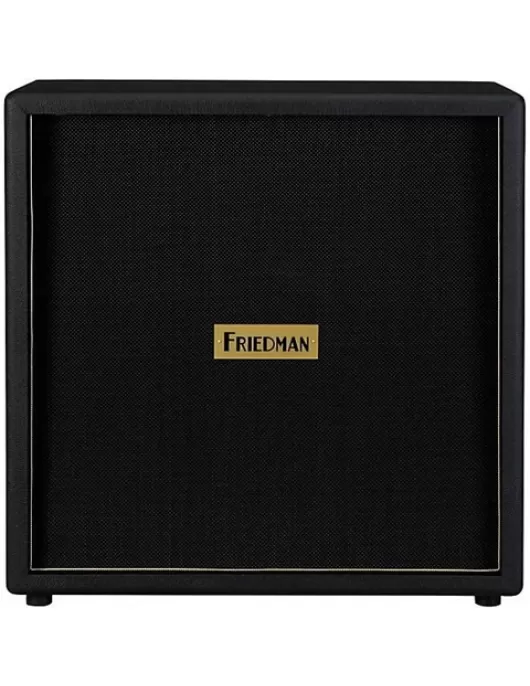Friedman 4x12 Guitar Cabinet With Celestion Vintage 30s & Greenbacks Black