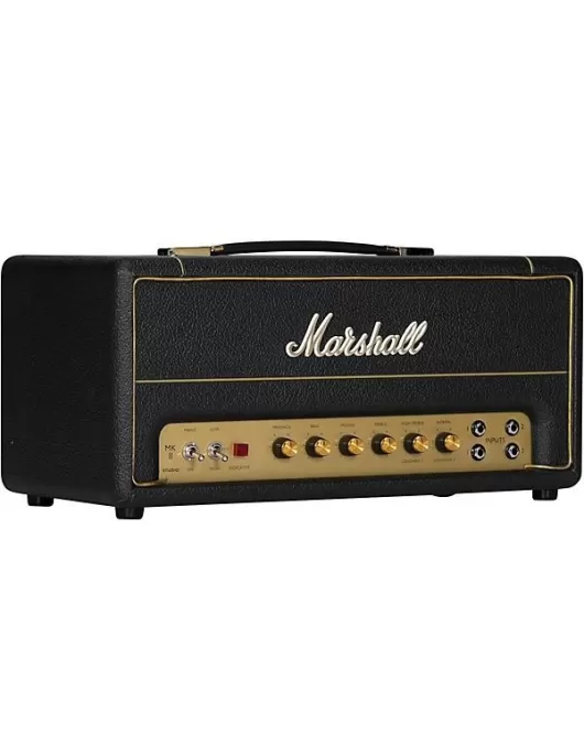Marshall Studio Vintage 20W Tube Guitar Amp Head Black and Gold
