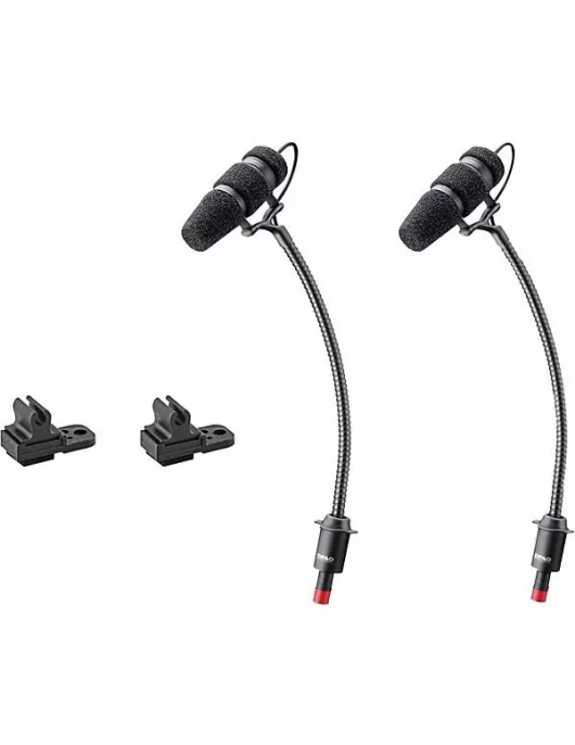 DPA Microphones d:vote CORE 4099 Stereo Mic, Loud SPL with Clips for Accordion, 2 mics