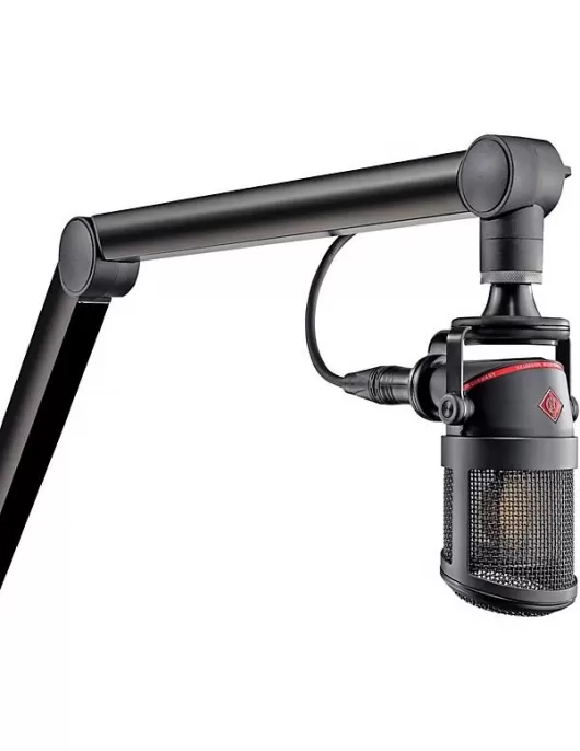 Neumann BCM 104 MT Broadcast microphone with cardioid condenser capsule. Color black. Black
