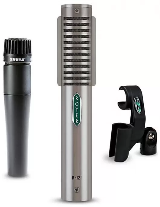 Royer R-121 & Shure SM57 Recording Mic Pack