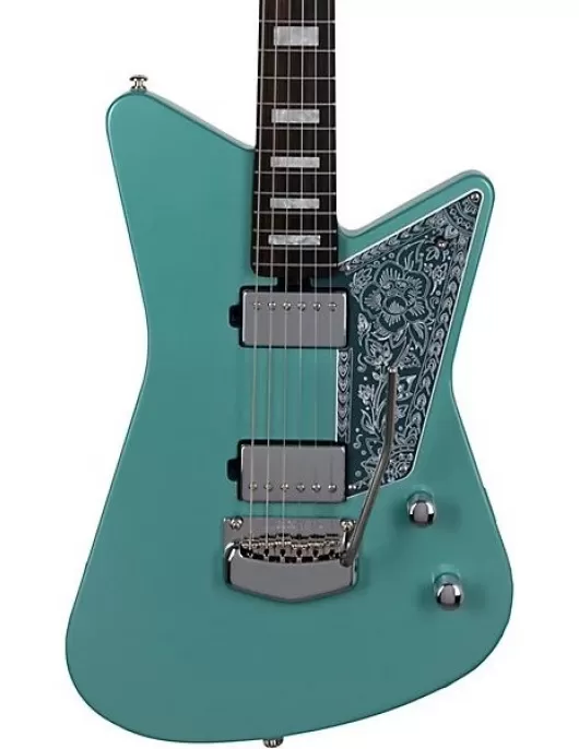 Ernie Ball Music Man Mariposa Electric Guitar Dorado Green
