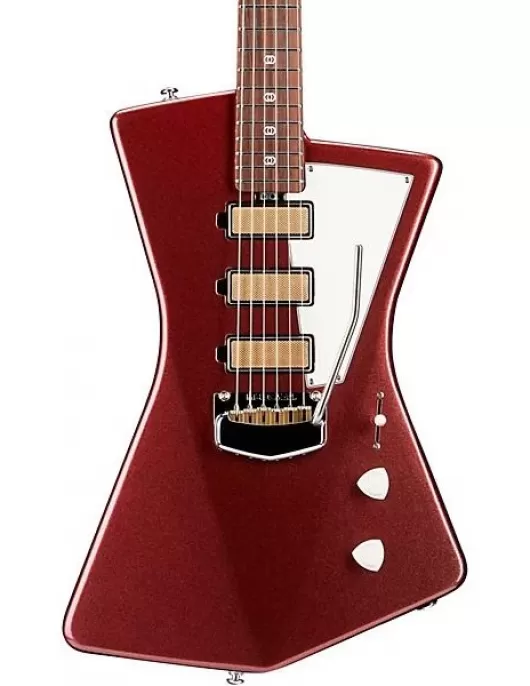 Ernie Ball Music Man St. Vincent Goldie Electric Guitar Velveteen