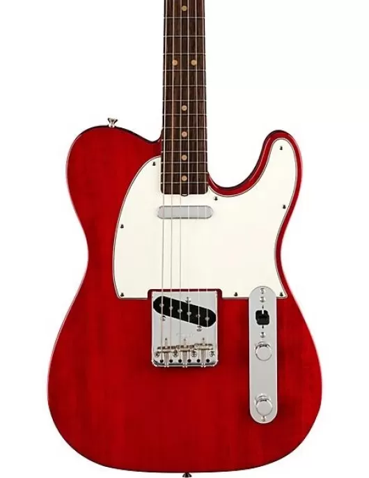 Fender American Vintage II 1963 Telecaster Electric Guitar Transparent Crimson