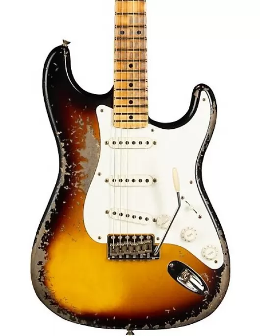 Fender Custom Shop 1957 Stratocaster Super Heavy Relic Limited Edition Electric Guitar 2-Color Sunburst