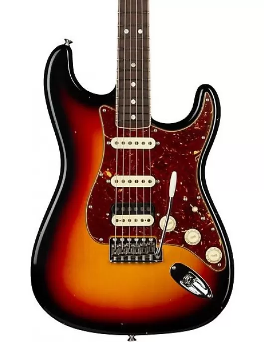 Fender Custom Shop Limited-Edition '67 Stratocaster HSS Journeyman Relic Electric Guitar 3-Color Sunburst