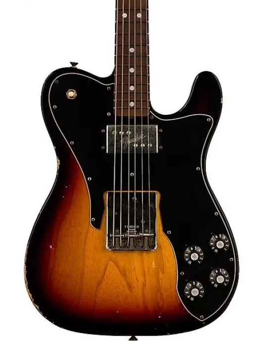 Fender Custom Shop Limited-Edition '70s Tele Custom Relic Electric Guitar 3-Color Sunburst