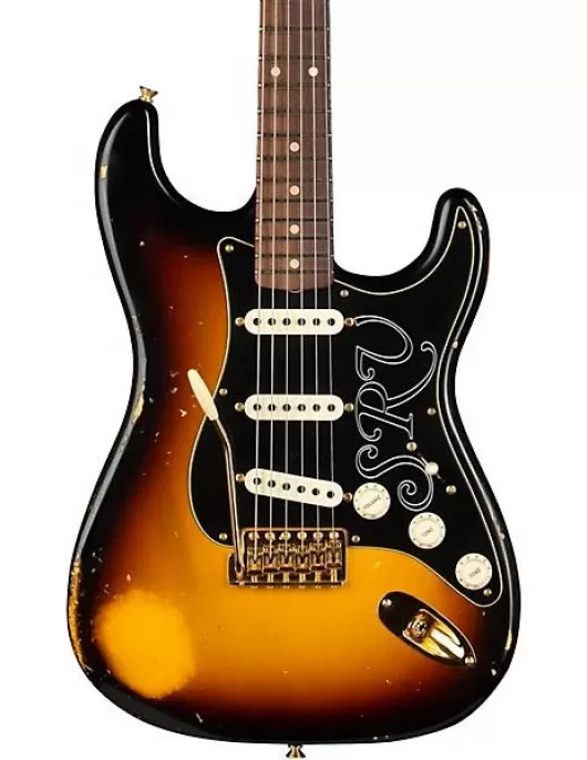 Fender Custom Shop Stevie Ray Vaughan Signature Stratocaster Relic Electric Guitar Faded 3-Color Sunburst