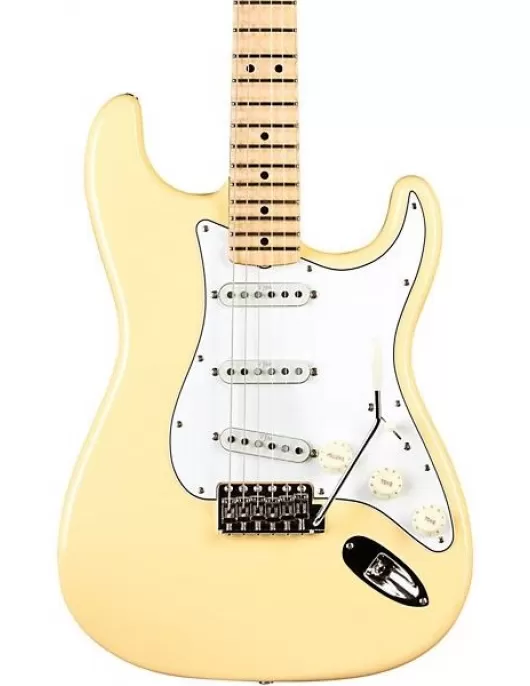 Fender Custom Shop Yngwie Malmsteen Signature Series Stratocaster NOS Maple Fingerboard Electric Guitar Vintage White