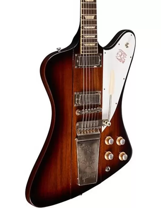 Gibson Custom 1963 Firebird V With Maestro Vibrola VOS Electric Guitar Vintage Sunburst