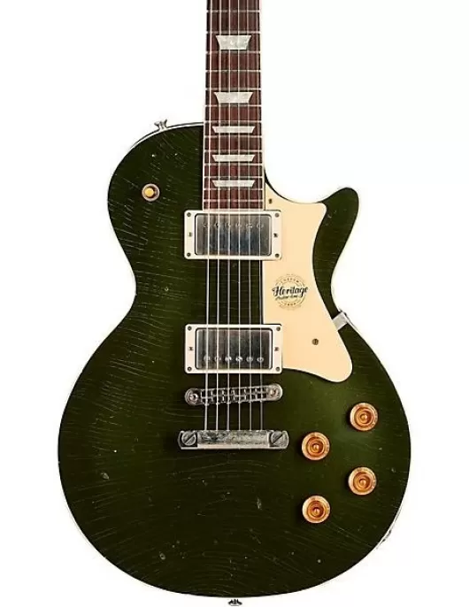 Heritage Custom Shop Core Collection H-150 Artisan Aged Electric Guitar Cadillac Green