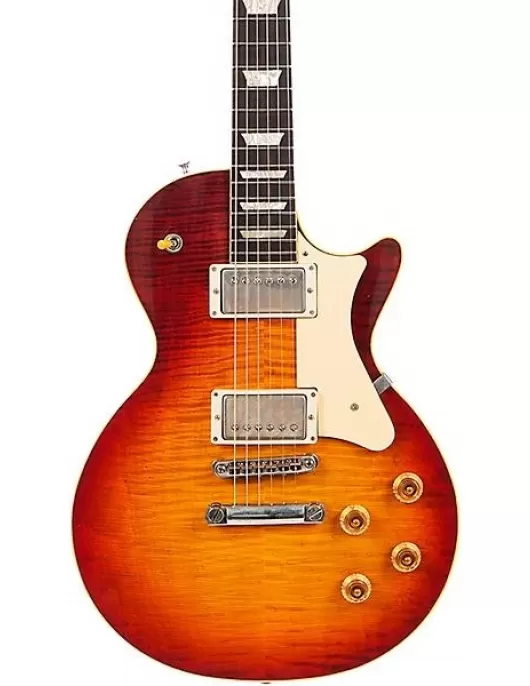 Heritage Custom Shop Core Collection H-150 Artisan Aged Electric Guitar With Case Dark Cherry Sunburst