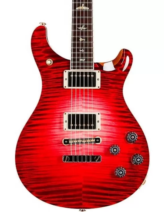 PRS Private Stock McCarty 594 PS Grade Maple Top & African Blackwood Fretboard with Pattern Vintage Neck Electric Guitar Blood Red Glow